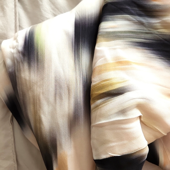 *Restock* NWT REISS | Gisele Smudge Print Midi Dress - Picture 6 of 6